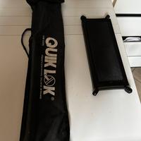 Leggio musicale + poggiapiede per chitarra