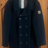 Murphy&Nye cappotto uomo blu navy tg XL