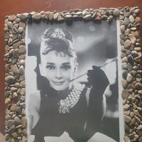 quadro 48×50 audrei hepburn
