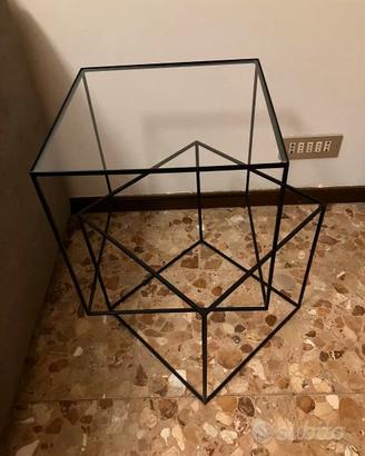 Tavolino thin black table - nendo – cappellini