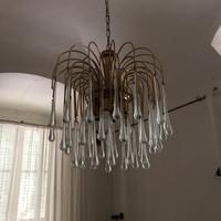 Lampadario a goccia anni 70