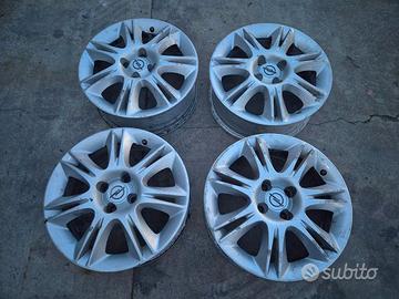 Cerchi In Lega Da 16" Per Opel Corsa D 2010 - E