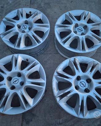 Cerchi In Lega Da 16" Per Opel Corsa D 2010 - E