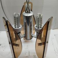 lampadario champagne 