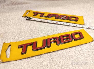 Turbo vintage anni 80/90 Autoadesivo Nuovi