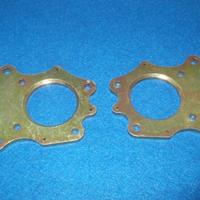 "KIT PIASTRE PORTA PINZE POST. PER FIAT 500 / 600"
