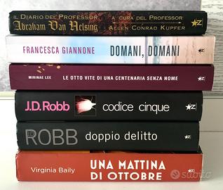 6 libri edizioni NORD