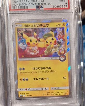 Pikachu promo pokemon center psa 9