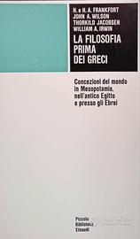 AA. VV. - La filosofia prima dei greci