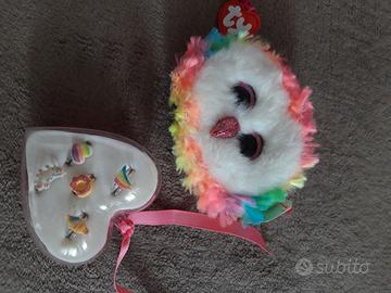 Anelli  bambina +borsellino TY