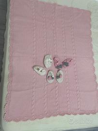 Coperta lana + scarpine