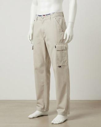 Pantaloni cargo vintage tommy jens beige