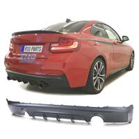 DIFFUSORE BMW F22 F23 LOOK M PERFORMANCE NERO OPAC