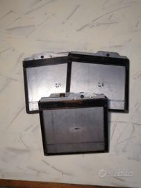 3 CHASSIS PORTA LASTRE PELLICOLE alluminio numerat