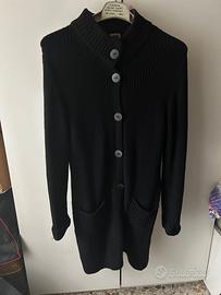 Cardigan lungo #illanificio #lana con bottoni