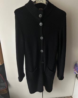 Cardigan lungo #illanificio #lana con bottoni