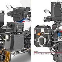 Portavalige laterale rimozione rapida r 1250 gs