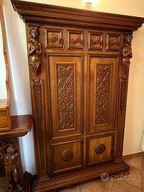 Set cappottiera e consolle anni 60