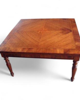 Tavolo quadrato su misura 150 x 150 allungabile