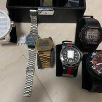 6 orologi varie marche usati (poco)