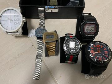6 orologi varie marche usati (poco)
