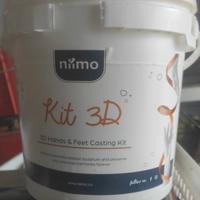 kit calco 3d x scultura mani