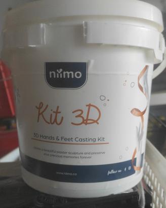 kit calco 3d x scultura mani