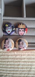 Orecchini bottone a lobo Disney Villains 