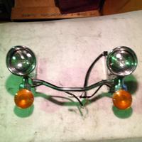 supporto faro spotlamp harley davidson