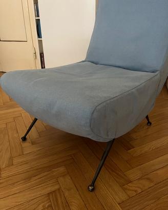 Coppia di poltrone anni ’50/’60 stile modernariato