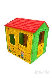 Casetta giocattolo bambini in plastica