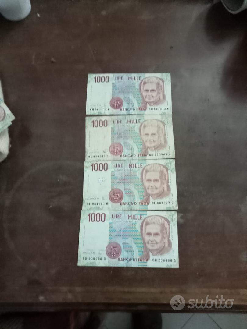 Monete e banconote della vecchia lira - Collezionismo In vendita a Messina