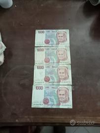 Monete e banconote della vecchia lira