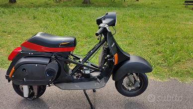 prototipo vespa 50 con motore TM 125 da kart 