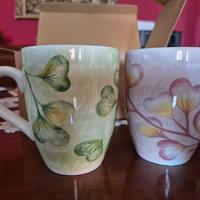 thun  Set 2 mug cuori in fiore 