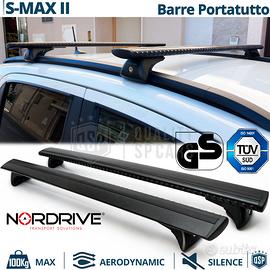 Barre Portatutto per Ford S-Max in Alluminio Nero
