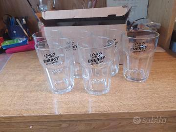 bicchieri Lemon soda energy 