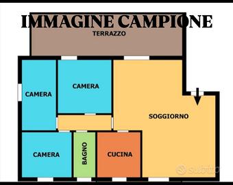 ROMA NORD - Pentalocale con doppi servizi - SUBITO