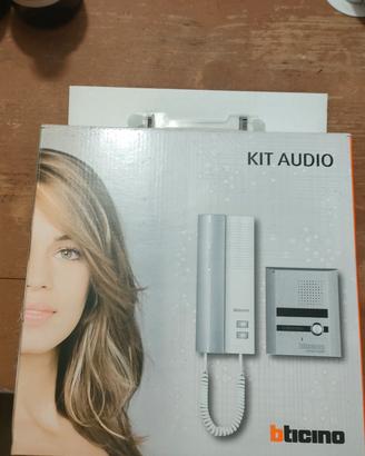 citofono kit audio bticino