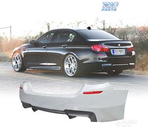 PARAURTI POSTERIORE BMW F10 LOOK M5 PDC DOPPIA USC