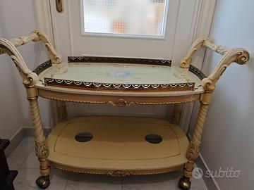 Carrello portavivande stile Barocco Veneziano