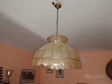 Lampadario madre perla