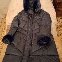 piumino donna blu nuovo con etichetta 