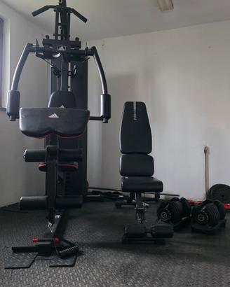 home gym e palestra Adidas completa +