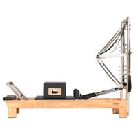 Reformer Pilates con torre in legno - Nuovo