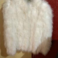 Pelliccia bianca piume di Marabú - Giacca sposa