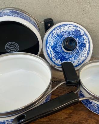 Set Pentole INOXRIV vintage 5 pezzi completo