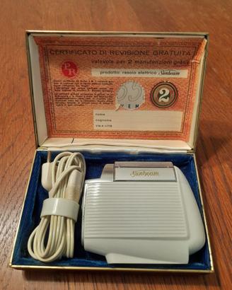 Rasoi elettrici vintage