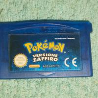 CARTUCCIA POKEMON ZAFFIRO GBA ORIGINALE 