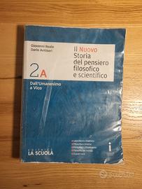 storia del pensiero filosofico e scientifico 2A